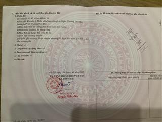 Chính chủ bán đất 80m2 tại dự án khu đô thị bavella lạc ngàn  việt trì  phú thọ