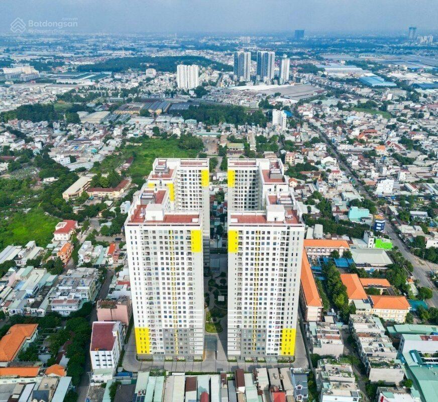 Bán căn hộ 2pn, 2wc, 57m2, 1,7 tỷ tại bcons garden, phạm hữu lầu, dĩ an, bình dương