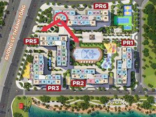 Bán nhanh stu , 26,7m2 , view khuôn viên cây xanh , tầng trung , 2,42 tỷ paris vinhome ocean park