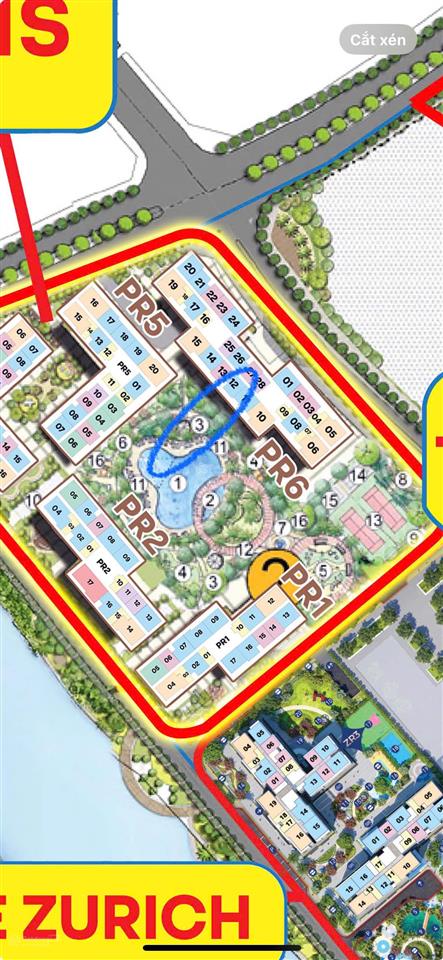 Bánh nhanh ch 2n2w tầng trung 61,6m2 ,view nội khu giá tốt 4.37tỷ the paris  vinhomes ocean park 1