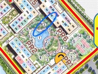 Sốc ! 2n2w 61,6m2 , đn , view hồ san hô thoáng giá tốt 4,45 tỷ the paris vinhomes ocean park 1