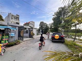 Đất mặt tiền sông vàm thuật hà huy giáp quận 12 đường thông