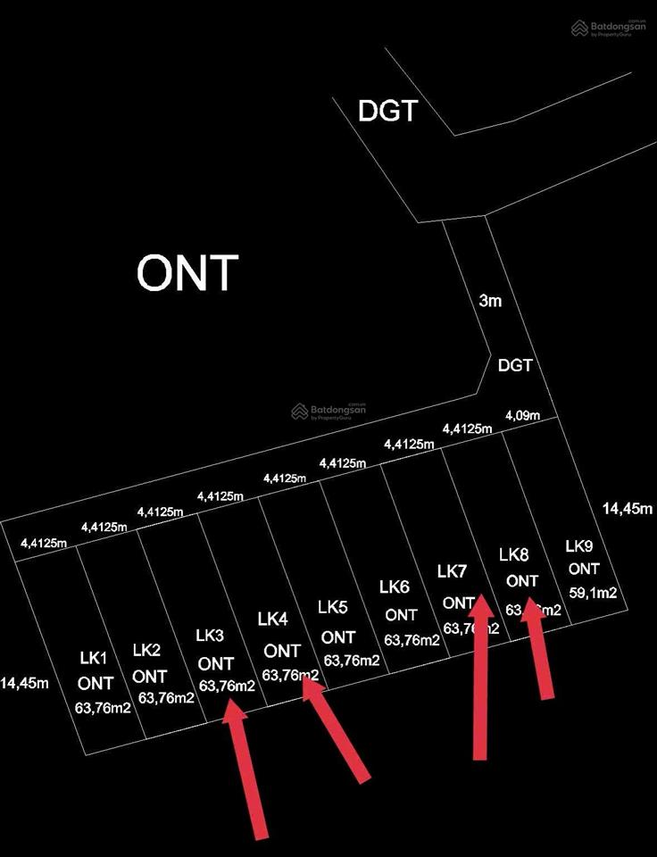Bán gấp đất tại đông tảo, 1,783 tỷ, 63,7m2, mặt tiền 4,41m