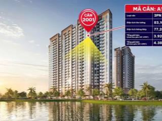 Căn góc (3pn) view hồ tầng 20 siêu đẹp mà giá chỉ 3,671 tỷ vinhomes thanh hoá  0919 959 ***