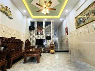 Cực hiếm 5.65 tỷ tl 64m2 hẻm 15m ra xe tải, 3 tầng/3pn sát chợ thạch đà, p.14, gò vấp!