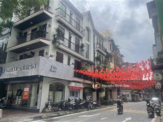 Bán nhà mặt phố nguyễn văn cừ 80m2 22 tỷ lô góc mặt tiền 5m vỉa hè ô tô tránh kinh doanh ở sướng