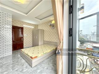 Cho thuê phòng cửa sổ ban công full nội thất ngay chợ thạch đà  đường phạm văn chiêu  gò vấp
