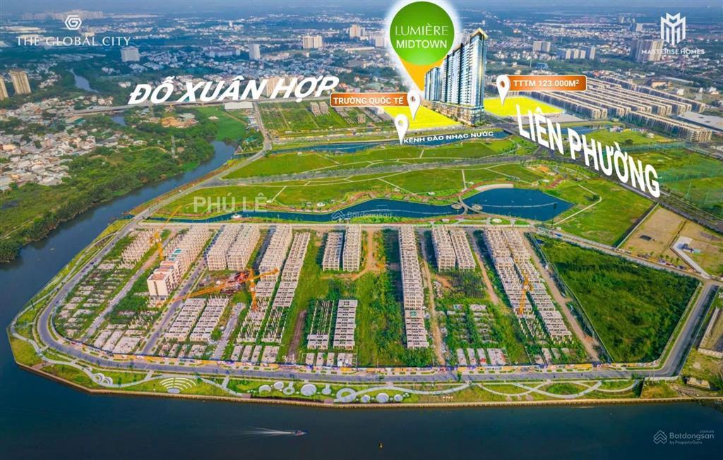 Căn 3pn lumiere midtown, view nhạc nước, thanh toán 20% nhận nhà, chiết khấu 17.5%, the global city