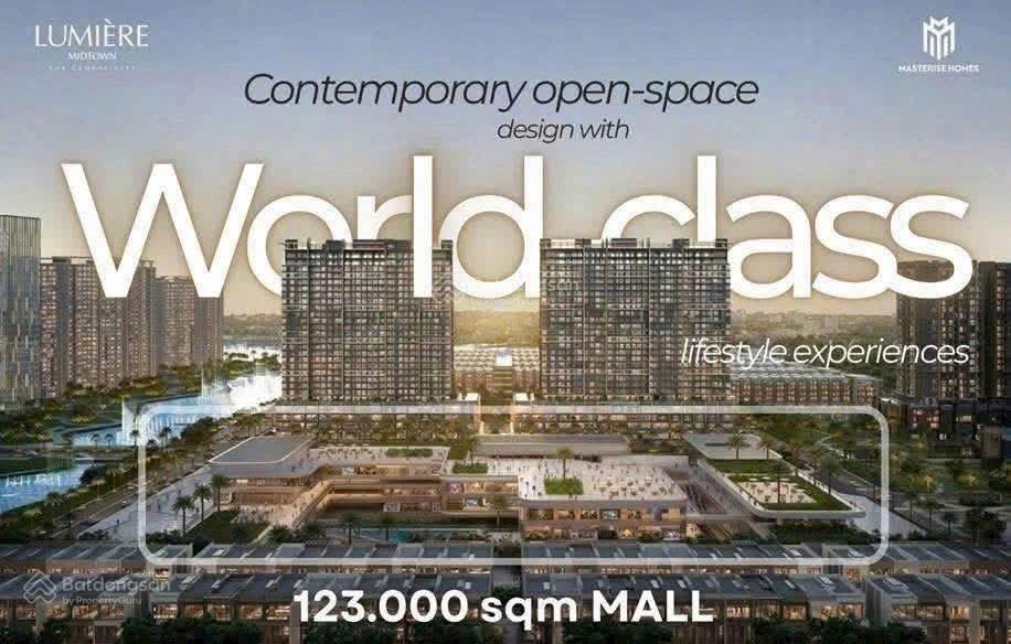 Căn 3pn lumiere midtown, view nhạc nước, thanh toán 20% nhận nhà, chiết khấu 17.5%, the global city