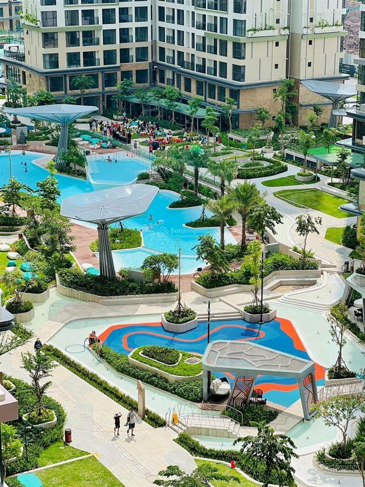 View nội khu căn 2pn tòa c giá 4,38 tỷ all in tại lumiere boulevard tầng trung, nhà mới nhận ngay