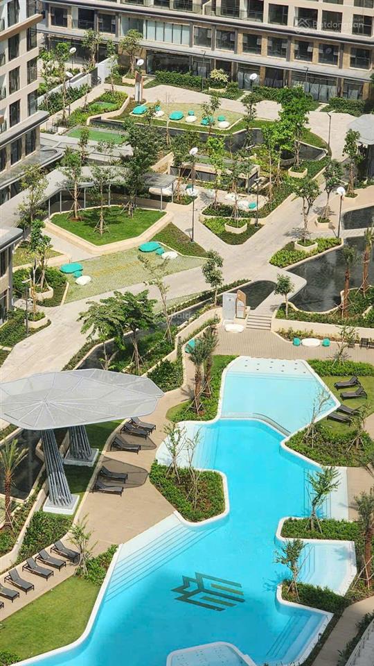 1 căn 2pn nội khu hồ bơi tháp d  full nội thất, masteri centre point giá 4,87 tỷ al in, tầng trung