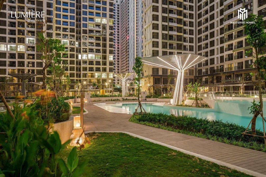 Tầng trung 2pn  mcp tháp d full nội thất, masteri centre point  4,6 tỷ all in  view nội khu