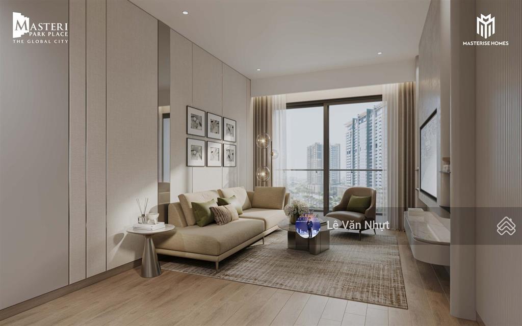 Căn 1pn  đóng giãn 2 năm view hồ bơi tháp b2 khu masteri park place the global city chỉ 6,8 tỷ