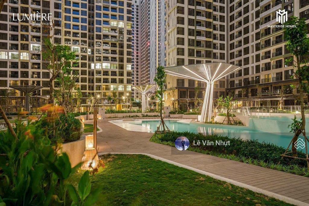 Tầng cao 3pn lumiere boulevard, chỉ 7,3 tỷ bao hết, hướng đông bắc  tòa a  view thoáng