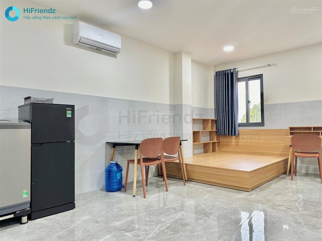 Studio full nội thất mới 40m2 có ban công siêu rộng ngay ufm, fpt, khu cnc