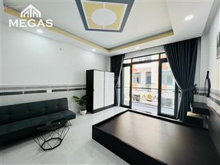 Căn hộ ban công mới xây  full nội thất máy giặt riêng gần văn lang cs3
