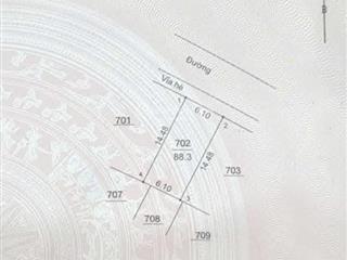 Bán 88,3m2 đất dịch vụ di trạch, hoài đức  siêu đẹp!