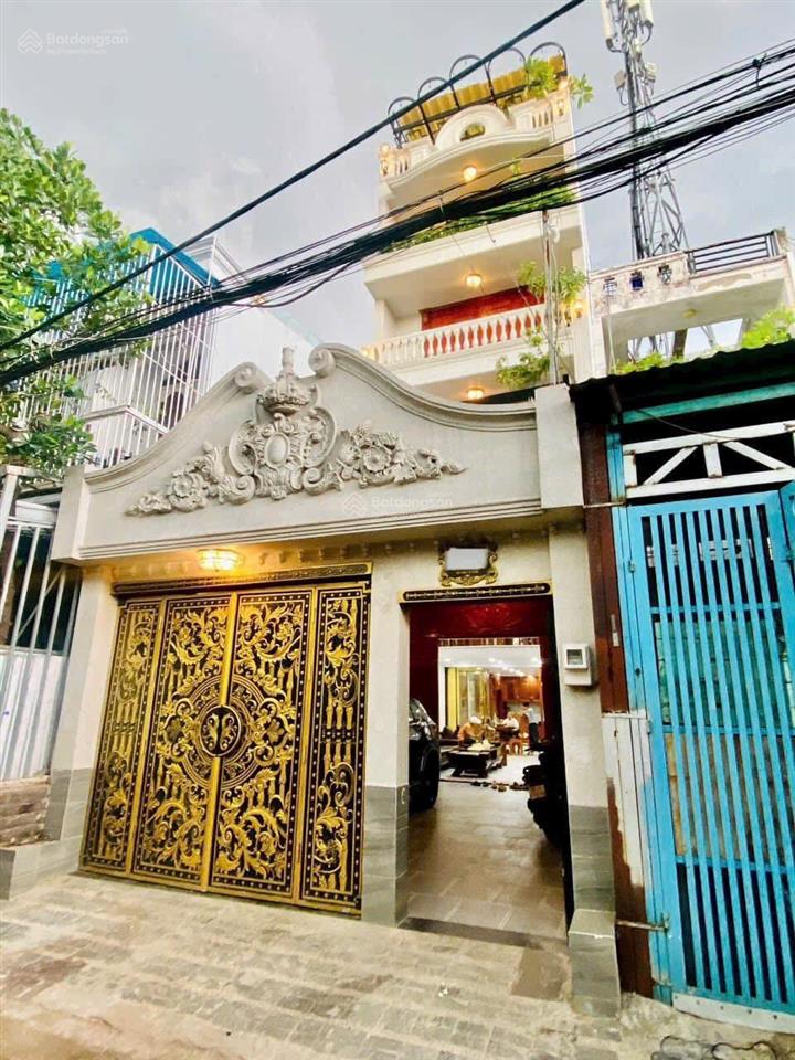 Biêt thự nguyễn văn khối p8 thang máy xịn sò hẻm 6 m.