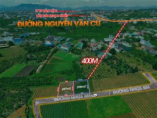 Bán đất tại nguyễn văn cừ, phường lộc phát, bảo lộc cách nút xuống cao tốc 1,3km, 2,55 tỷ, 298m2