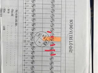 Bán đất nền lk 8 anh dũng 5, quận dương kinh, hải phòng giá 2,5 tỷ  100m2