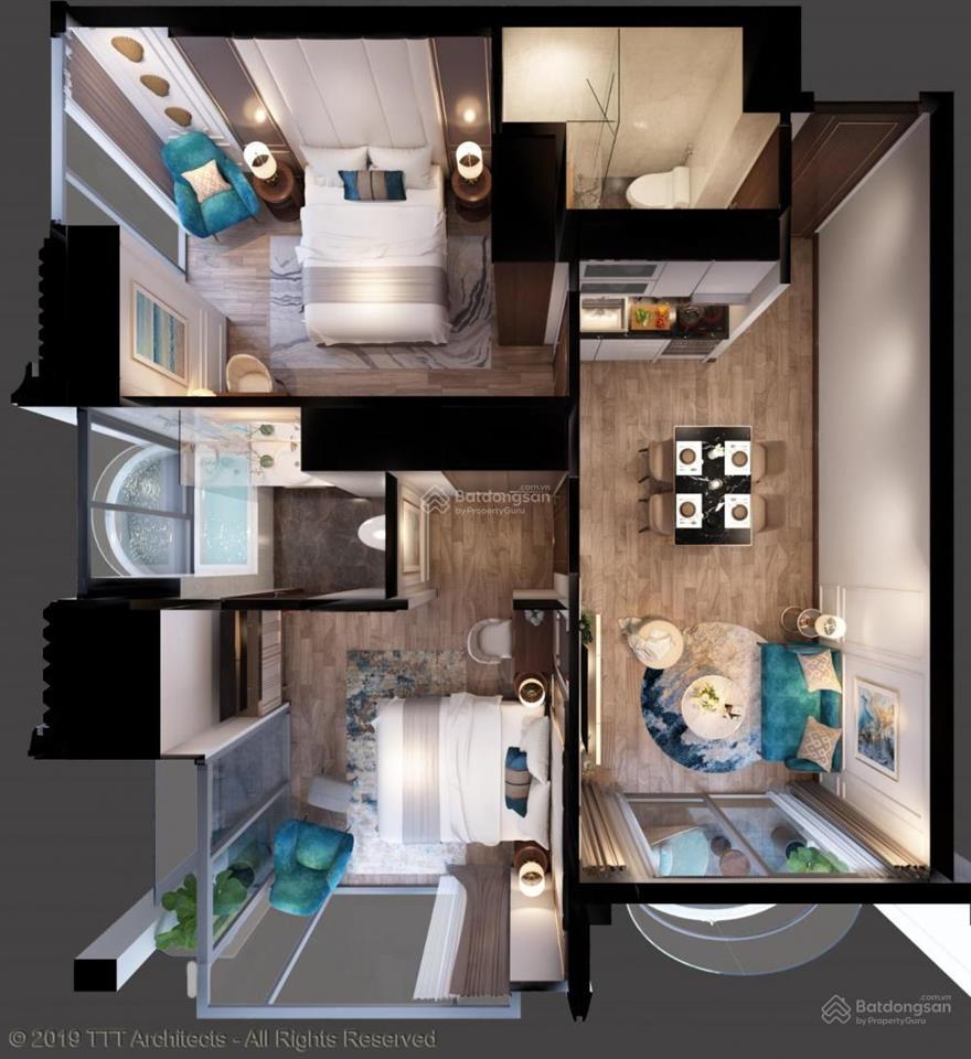 Thanh toán full chỉ 1,75 tỷ có ngay căn hộ khách sạn view trực diện biển, vận hành cho thuê ngay !!