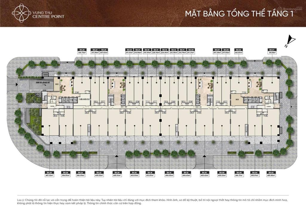 Shophouse biển vung tau centre point giỏ hàng trực tiếp cdt chiết khấu cao,vị trí đắc địa,sl rất ít