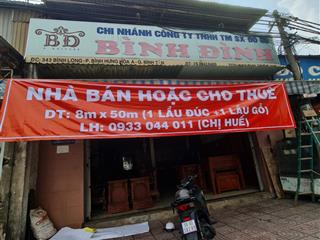 Bán nhà mặt phố 400m2, giá 42 tỷ tại bình long, bình hưng hòa a, bình tân, hcm