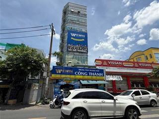 Bán nhà mặt tiền bình thạnhtoà văn phòngcăn gócnơ trang long bà chiểu10x16mhđt 110tr8 tầng