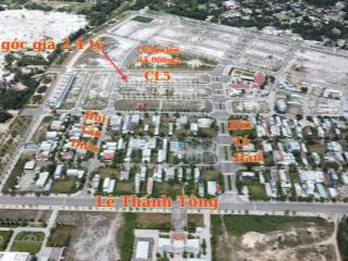 Bán lô góc đường bùi tấn diên, 2,4 tỷ, dt 152,5 m2, nhiều tiện ích đẹp