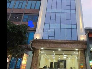 Bán toà văn phòng 8 tầng thang máy trung tâm hà đông, dt 90m2, mt 6,7m. dòng tiền 60tr/th, 23 tỷ