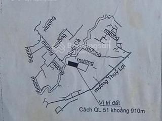 Chính chủ bán 2.545 m2 đất quy hoạch tmdv, ven suối cả xã long phước, long thành, đn