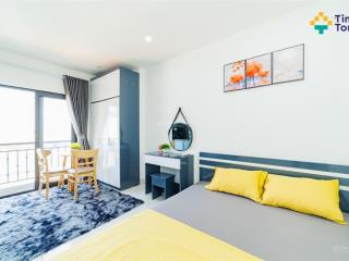 Studio full nội thất, ban công thoáng  khu vực trung tâm  ngay svđ mỹ đình, bệnh viện hồng ngọc
