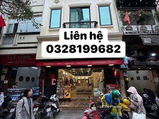 Vip!! cho thuê nhà mặt phố lương văn can  hoàn kiếm. dt 60m2 x 7 tầng. mặt tiền 4m. có thang máy.