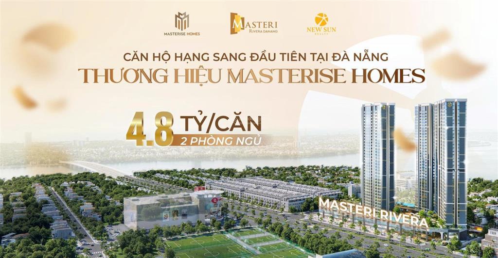 Độc quyền căn view sông hàn masterise homes đà nẵng chỉ từ 4,5 tỷ/căn, full nội thất chiết khấu 18%