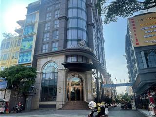 V.i.p nhất quận 3 tòa nhà hầm 7 tầng  mặt tiền đường nguyễn đình chiểu  hđt 200tr/th  giá 41 tỷ