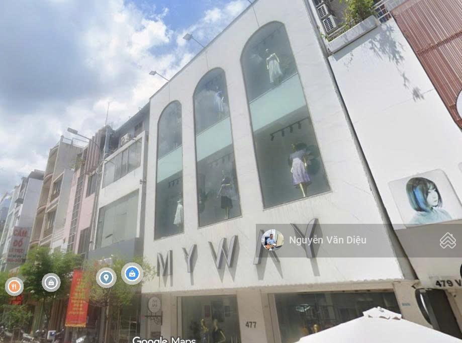 Siêu vị trí! bán nhà góc 2 mặt tiền đường võ văn tần quận 3  dt 5 x 20m  hầm 8 tầng  giá 32 tỷ