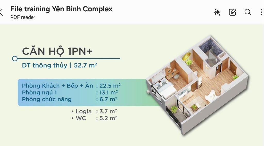 Chỉ Từ 1,3 tỷ/căn , 26tr/m2 - Yên Bình Complex Thái Nguyên, đóng 30% Miễn Lãi 0% đến khi giao nhà. Vừa để ở vừa cho thue