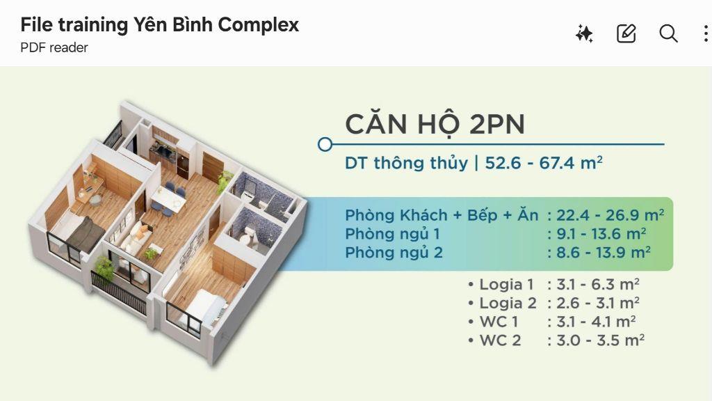 Chỉ Từ 1,3 tỷ/căn , 26tr/m2 - Yên Bình Complex Thái Nguyên, đóng 30% Miễn Lãi 0% đến khi giao nhà. Vừa để ở vừa cho thue