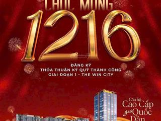 Còn 10 suất nội bộ tặng full chính sách đợt đầu tiên. full nội thất,ck2%.ở the win city
