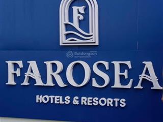 Bán gấp căn 40m2 trong khu farosea hotel & resort giá 1tỷ2  kế ga phan thiết  bình thuận. 2pn 1wc