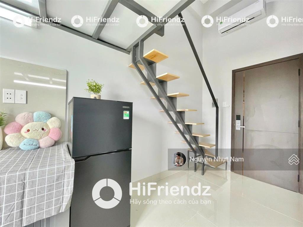 Căn hộ có gác, máy giặt riêng mới xây, ban công siêu vip, gần go an lạc, đh y dược