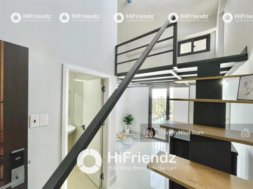 Căn hộ có gác, máy giặt riêng mới xây, ban công siêu vip, gần go an lạc, đh y dược