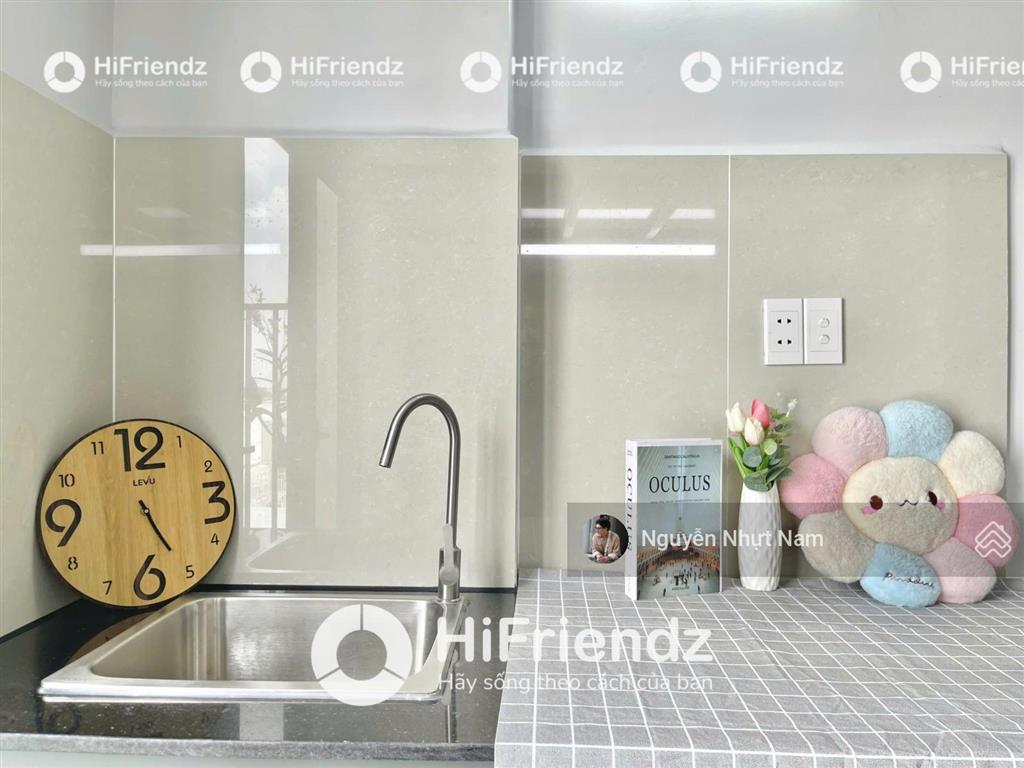 Căn hộ có gác, máy giặt riêng mới xây, ban công siêu vip, gần go an lạc, đh y dược