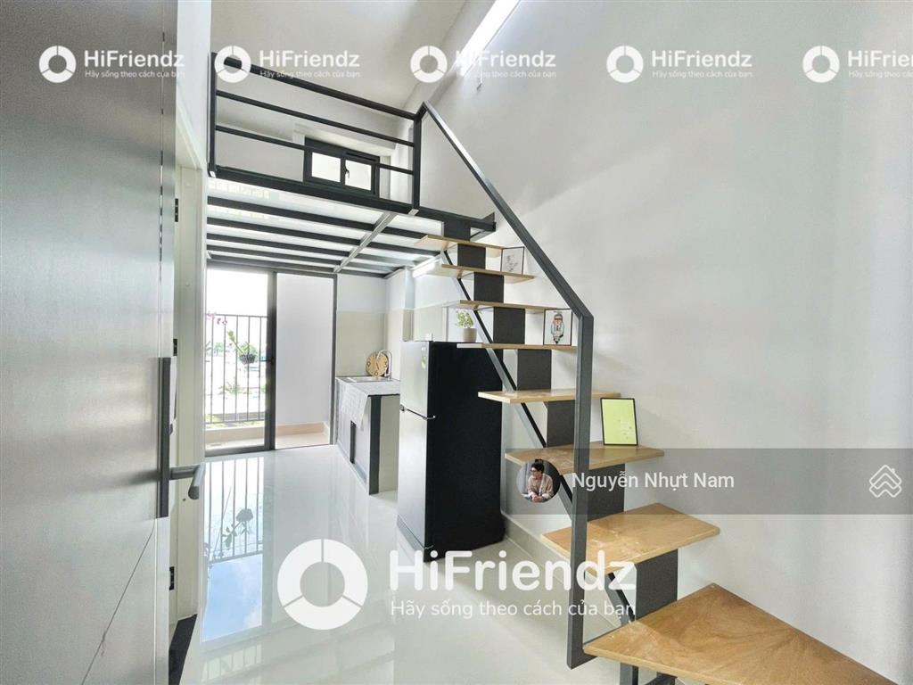 Căn hộ có gác, máy giặt riêng mới xây, ban công siêu vip, gần go an lạc, đh y dược