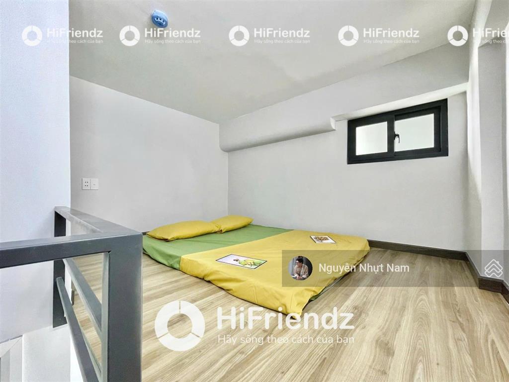 Căn hộ có gác, máy giặt riêng mới xây, ban công siêu vip, gần go an lạc, đh y dược