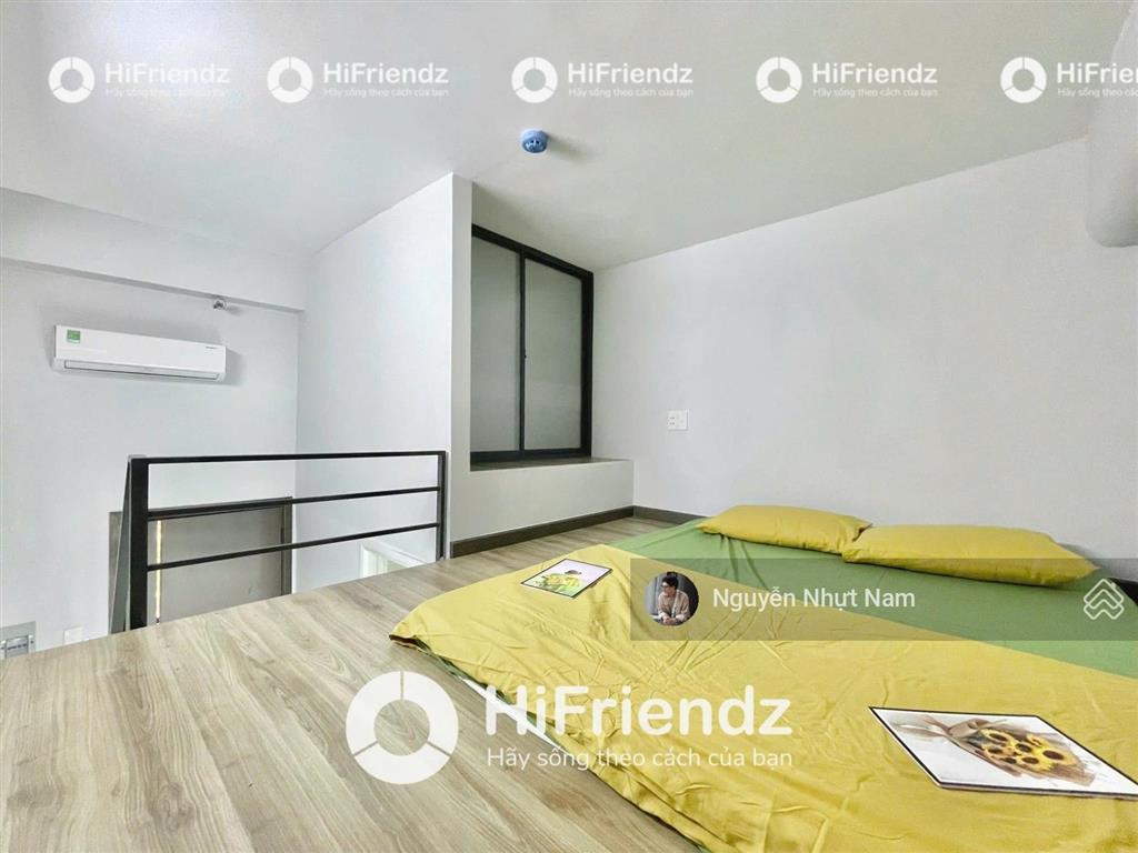 Căn hộ có gác, máy giặt riêng mới xây, ban công siêu vip, gần go an lạc, đh y dược