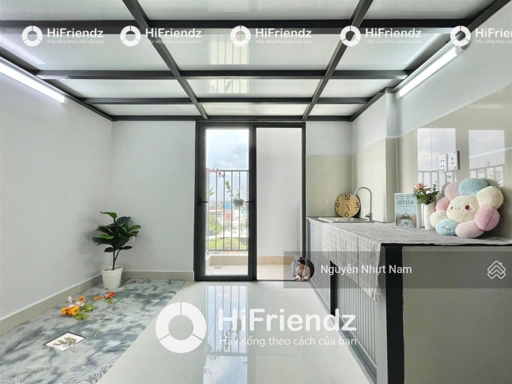 Căn hộ có gác, máy giặt riêng mới xây, ban công siêu vip, gần go an lạc, đh y dược