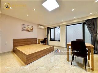 Khai trương căn hộ mini có sân vườn, tách bếp, mới xây ngay đầm sen, go phú thạnh