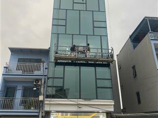 Duy nhất tòa văn phòng 6 tầng, full kính, thang máy, dt 66m2, mt 6m, đẹp không lỗi lầm, đường 60m