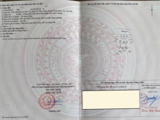 Không có lô đẹp thứ 2, dt 65m2, mt 5,7m, hướng bắc, không lỗi nhỏ tại khu phân lô 25ha vân canh